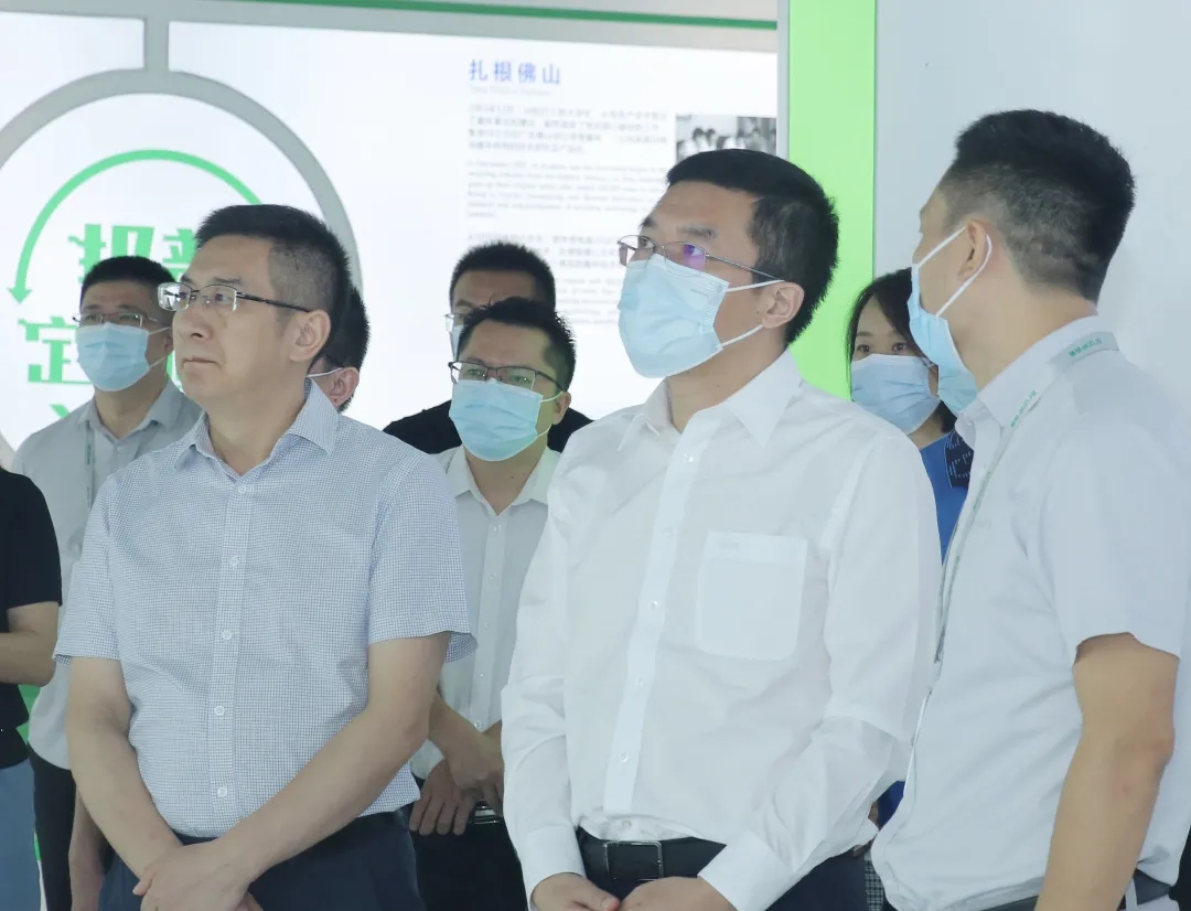 广东省工信厅副厅长曲晓杰调研邦普循环
